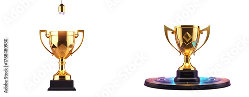 Sat of  Sat of Futuristic Award-Winning Concept – Innovative Idea Illustration PNG