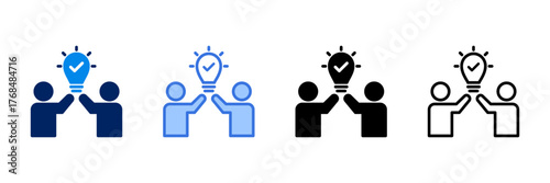 Collective  Icon Set Different Style Collection 