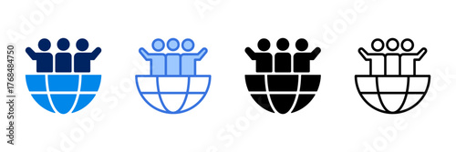 Together  Icon Set Different Style Collection 