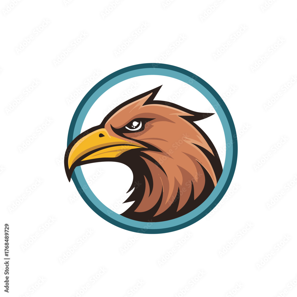 Obraz premium Mascot logo bird