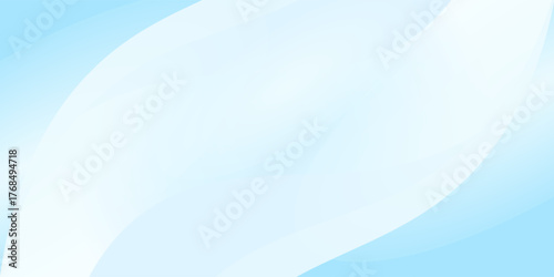 Abstract aesthetic white wavy glowing lines on a blue background. Futuristic digital high-technology pattern. Health Care concept.