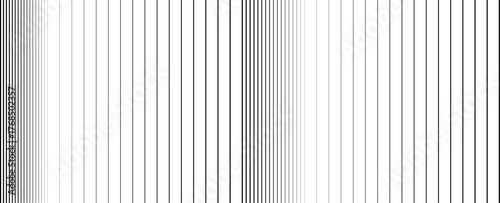 Dynamic geometric line pattern with stripe angle transitions and gradient shading. Abstract halftone patern background for modern design, wallpaper, cover or digital texture in minimal style. Vector