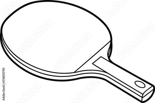 Table Tennis and Ping Pong Design Collection. Professional Ping Pong Game Elements. Modern Table Tennis Equipment Illustration. Racket and Ball Sports Concept Design. Table Tennis Match and Player Act