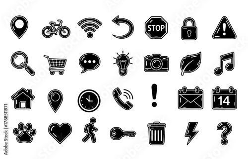 Dynamic science icons showcasing innovation, research, and discovery for modern educational and professional projects