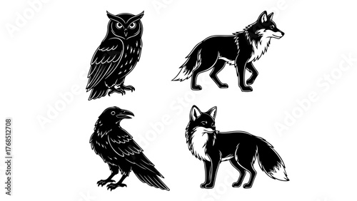 Wallpaper Mural Two men icons side by side representing diversity and collaboration in business or social contexts, professional and modern Torontodigital.ca