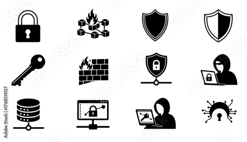 Discover a world of coffee delights with this collection of charming icons perfect for cafes, menus, and branding projects.