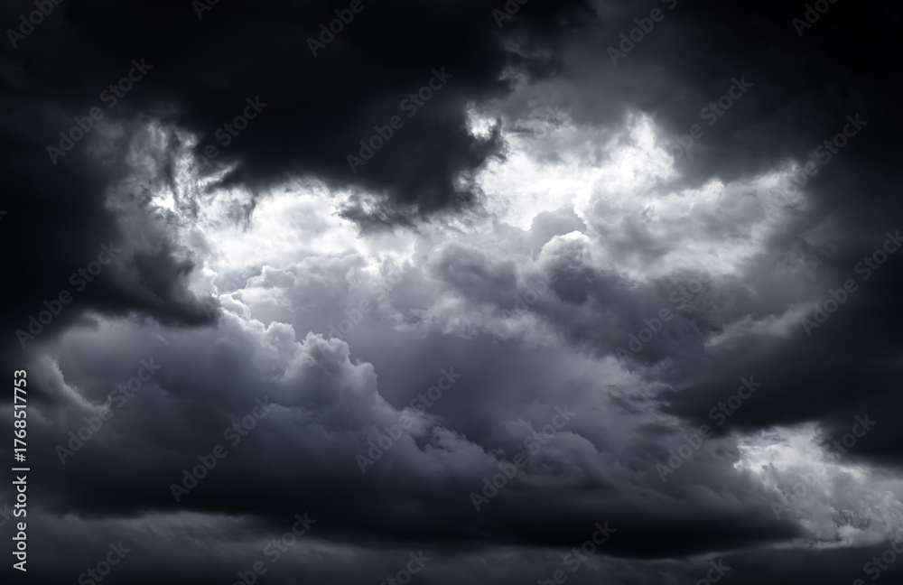 Fototapeta premium Dramatic Storm Clouds Background