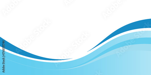 Sea waves layered vector background illustration and sea beach