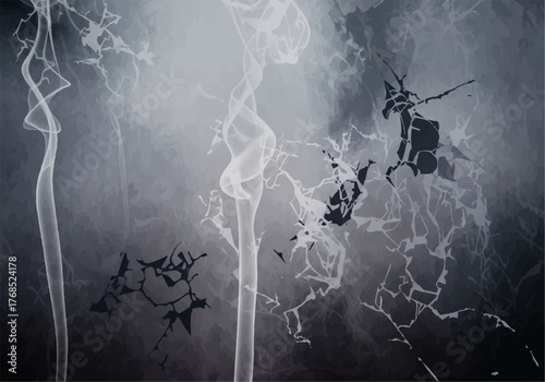 Fragmented Vapor Clusters Overlay