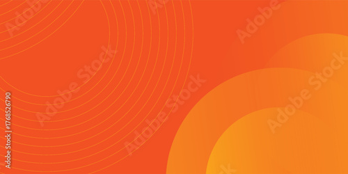 Abstract orange background with circles. eps 10 modern.