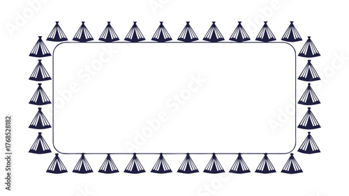 vector illustration of a blank board