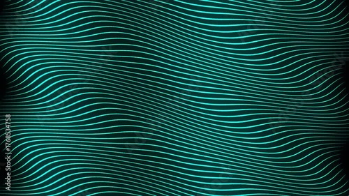 Wave lines moving smoothly on transparent background , animated wavy and curvy lines network background, Animated background of thin wavy threads in 4k.
