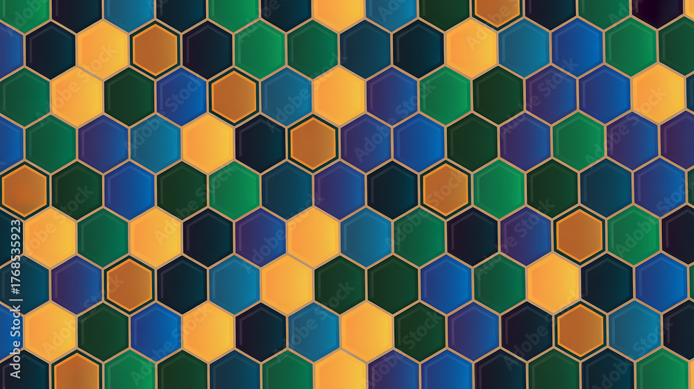 seamless geometric pattern with triangles