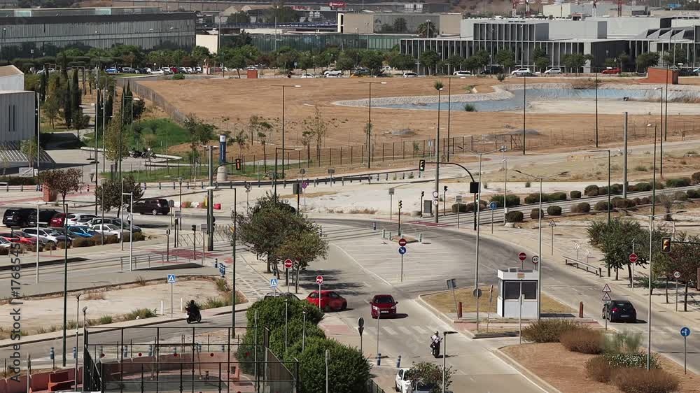 custom made wallpaper toronto digitalTIMELAPSE, TRÁFICO EN MÁLAGA. ESPAÑA. 