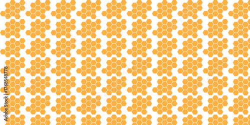 Bee Honeycomb Vector Set – Abstract Yellow Pattern for Background and Design,Vector , illustration.