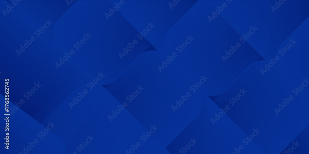 Fototapeta premium Abstract blue background with glowing geometric lines. Modern blue gradient square shape design. Futuristic technology concept. Suit for brochure, corporate, website, poster, banner,