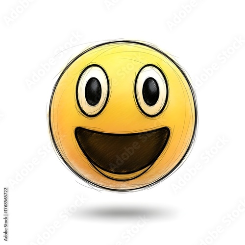 Emoji 3D In Happy Emotion