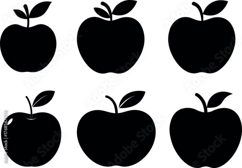 apple-outline-silhouette---smooth-apple-contour.