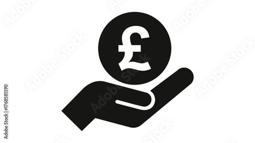 Vektor - Hand mit Geld / Vector - hand with money