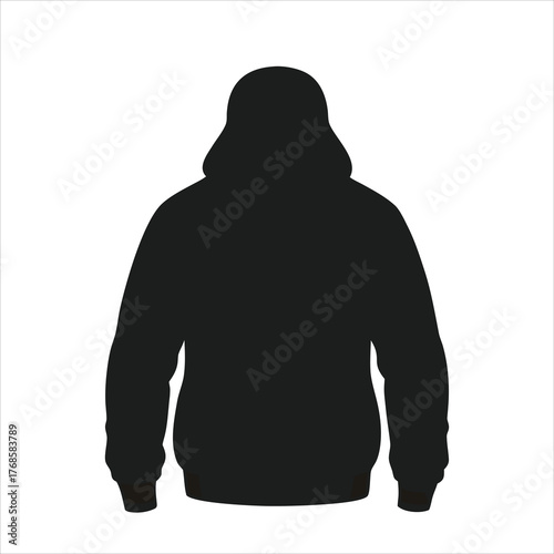 silhouette of a young man