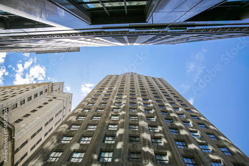 Modern office building, New York City