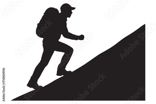 vector silhouette of a woman