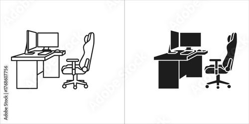 Radio transceiver with antenna and controls