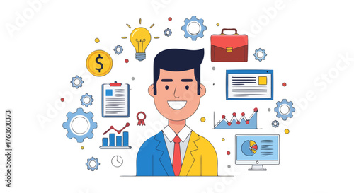 Business Success: Entrepreneurial Approach Representing Innovation And Management Skills