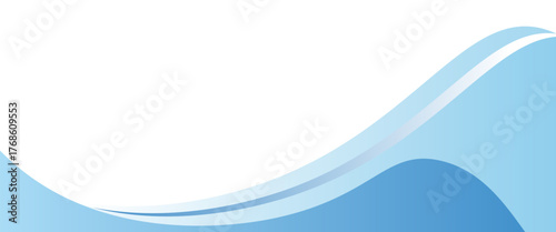 Abstract blue background wave with gradation. modern concept. vector illustration . eps 10