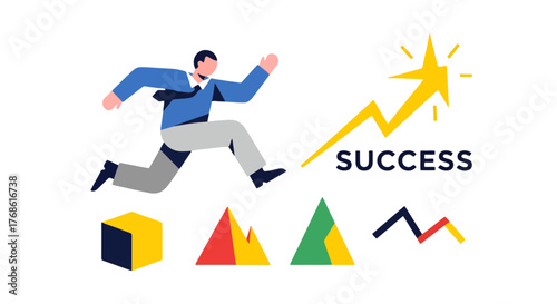 Achieving Success Through Determination And Progressive Growth In Business And Career