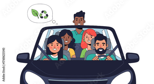 Eco-Conscious Carpooling: A Collective Journey Towards Sustainable Transportation Solutions