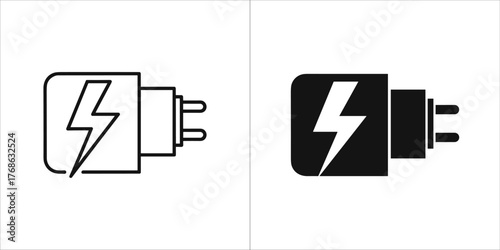 Microphone icon in black and white, podcast mic symbol