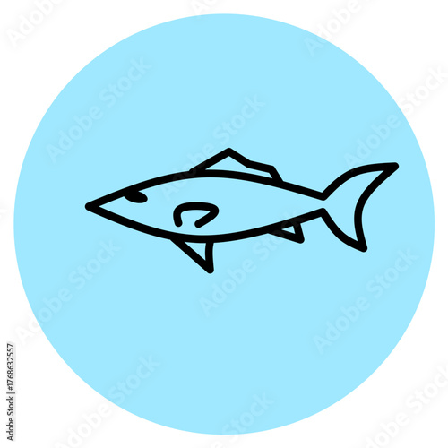 Icon Fish Vector
