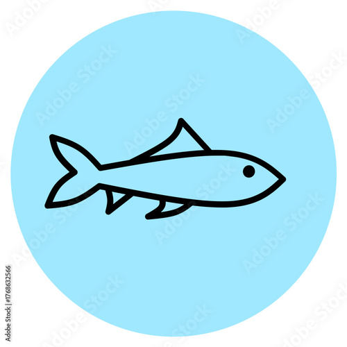 Icon Fish Vector