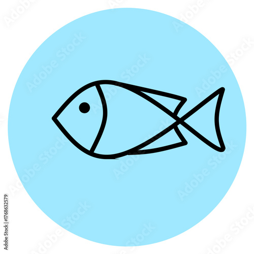 Icon Fish Vector