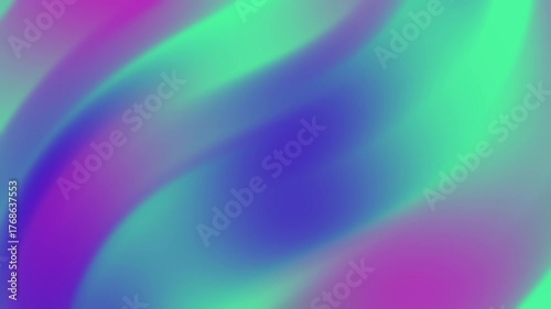 Abstract swirling color background video footage dynamic gradient transitions teal purple pink hues motion graphics design elements seamless loop artistic visual effect digital 