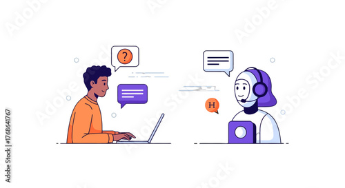 Online Assistant Offers Guidance for Customer Queries and Technical Support