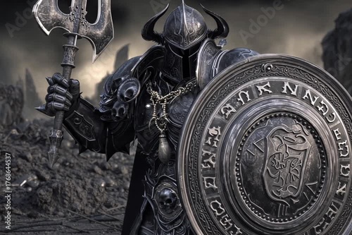 dungeons and dragons character, AI generated  vidffeo