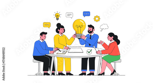 Teamwork And Creative Solutions: Generating New Ideas In A Collaborative Environment