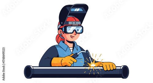 Welding Specialist: Crafting Metal Elements with Safety and Skillful Precision
