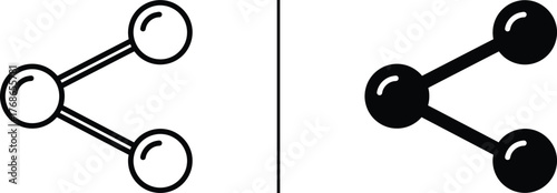 Connectivity: A conceptual visual representation. Showcasing the interconnectedness through a series of lines and spheres, suggesting a network, sharing, and communication