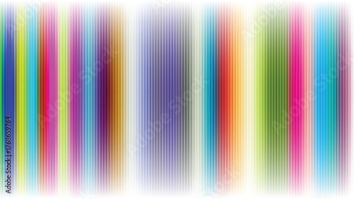 Abstract bright rainbow lines create a vibrant digital spectrum pattern, a colorful texture illustration for a modern art backdrop