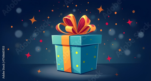 christmas, gift, boxes, background, vector, illustration, holiday, festive, decoration, present, celebration, winter, new year, xmas, joy, colorful, design, snow, merry christmas, ribbon, wrapping, pa