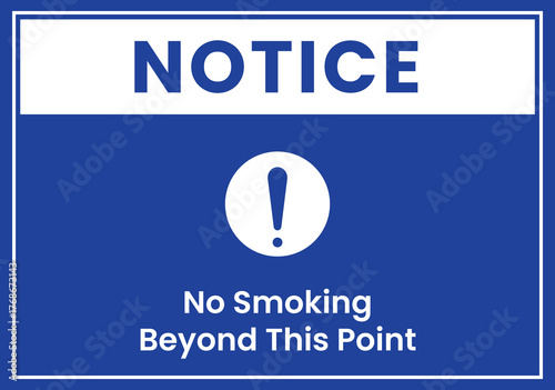 sign says no smoking beyond this point 