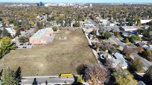 Autumn Aerial View of Buena Vista Saskatoon