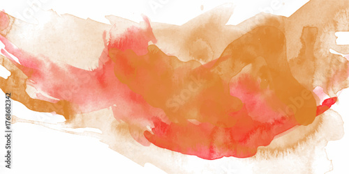 Set of colorful abstract watercolor texture stains with splashes and spatters.  Modern creative watercolor background for trendy design. Art Abstract paint blots background, Watercolor painted backgro