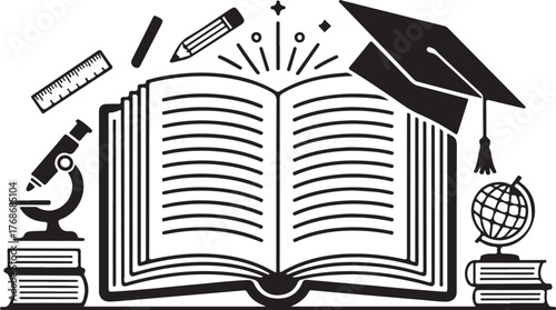 Education and Learning Illustrated Concept