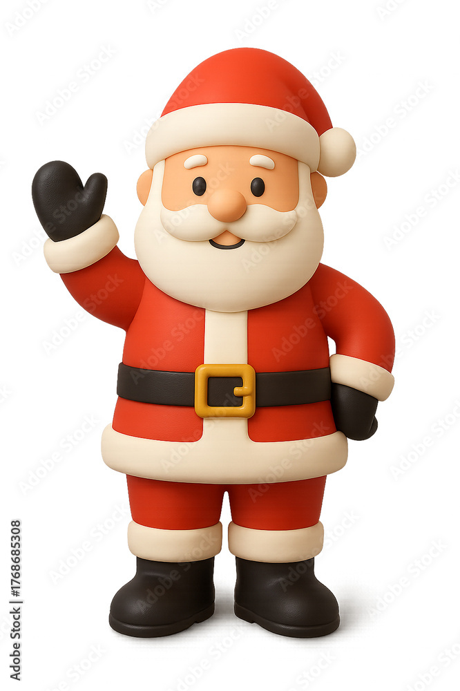 Fototapeta premium Santa claus juguete