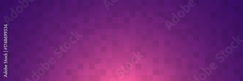 Pixel background. Abstract gradient texture. Digital square pattern. Color geometric mosaic. Game wallpaper with smooth tiles. Purple design template. Vector illustration.