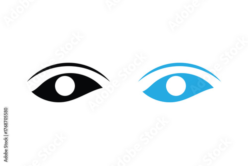 set of vector eye icon, eye icon.